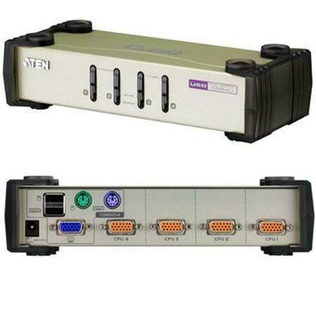 ATEN TECHNOLOGY 4-Port USB-PS/2 KVM CS84U